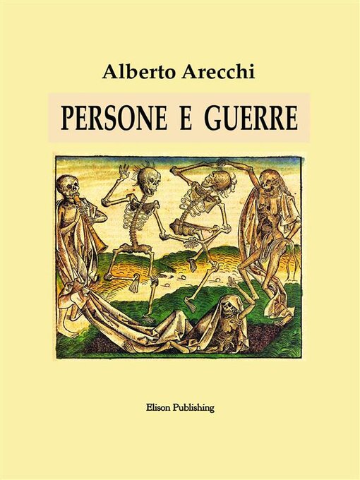 Title details for Persone e guerre by Arecchi Alberto - Available